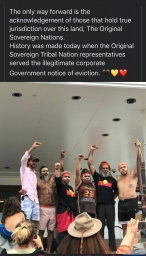 Sovereignty was never Ceded Canberra Tent Embassy 2021-12-27